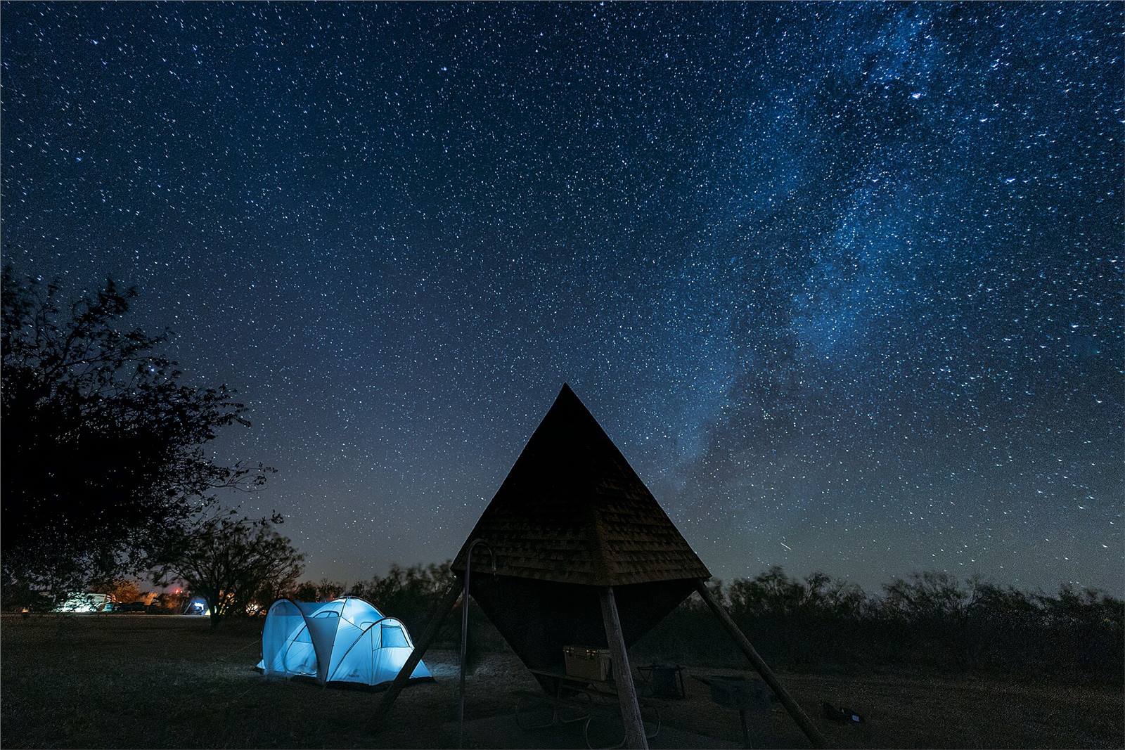 Himalayan campsite